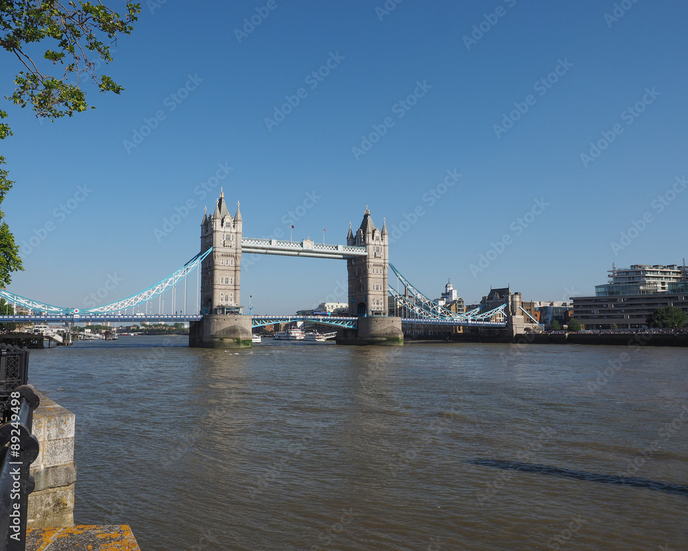 Tower Bridge in London