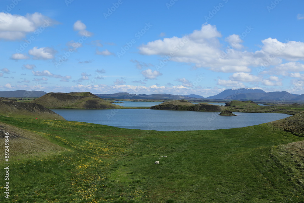 Island, Akureyri, Mückensee