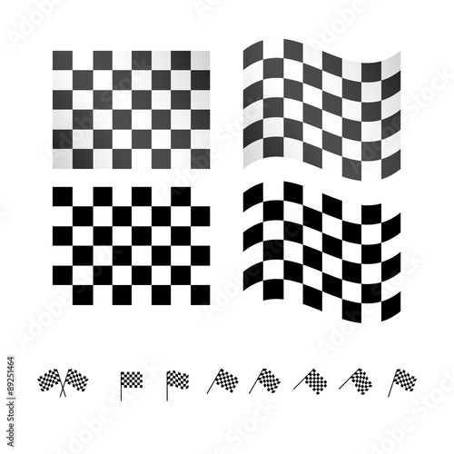 Checkered Flags EPS 10