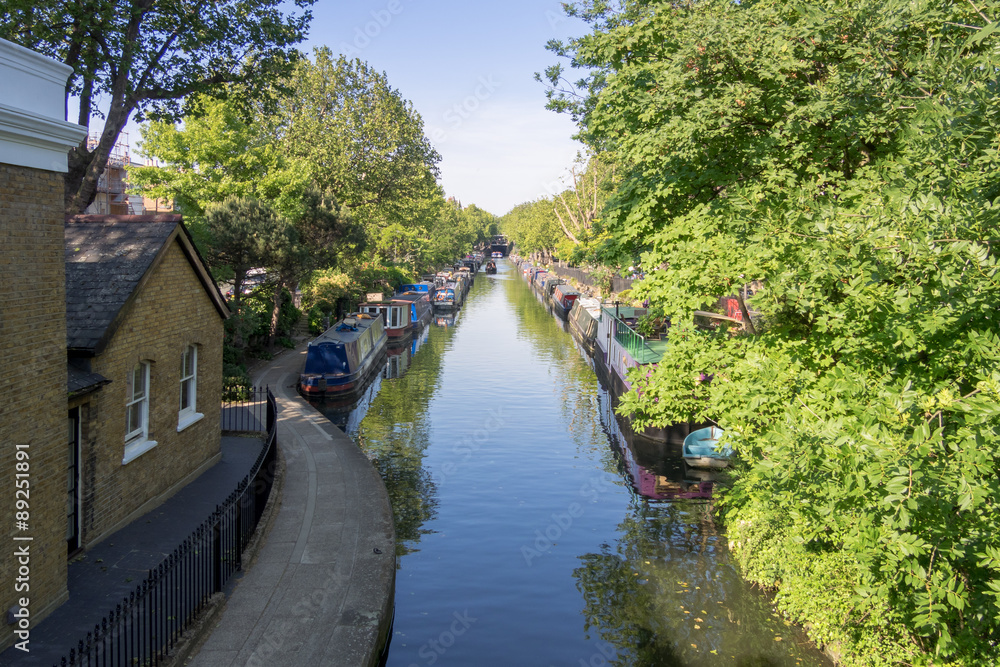Little Venice canal in London