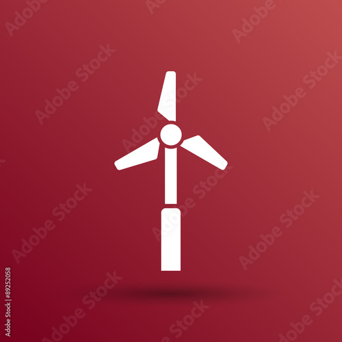 icon vector tower electric floor generator propeller