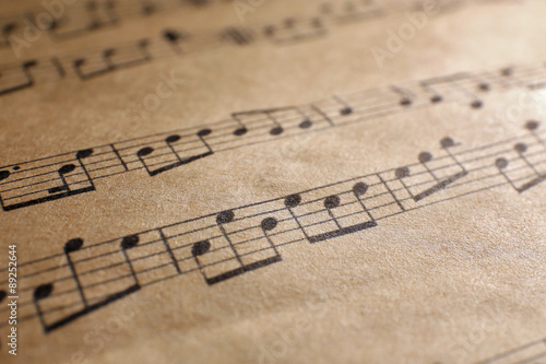 Music sheet background