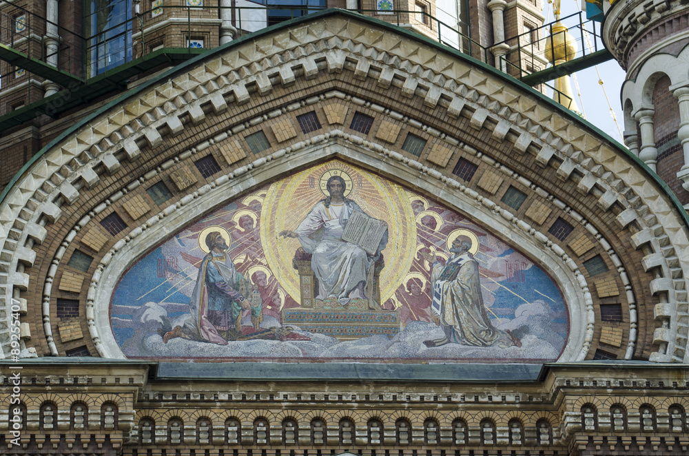 Санкт Петербург, икона, фреска, храм