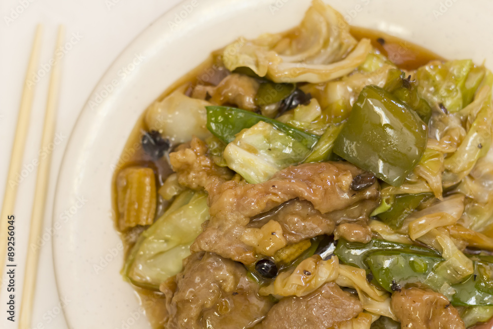 Chinese Black Bean Pork Chinese Black Bean Pork
