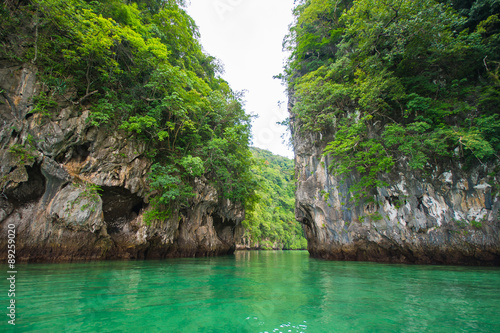 Lagoon Koh Hong, Krabi, Thailand photo