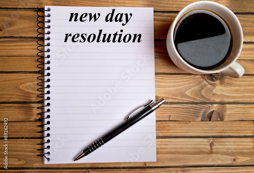 New day resolution word