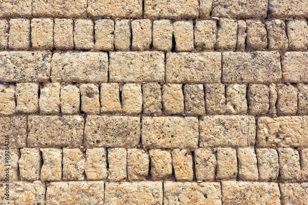 Obraz premium Background texture of old brick wall.