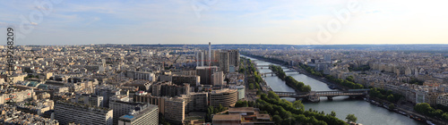 panorama de la vue sur le sud de paris depuis la tour Eiffel © joël BEHR