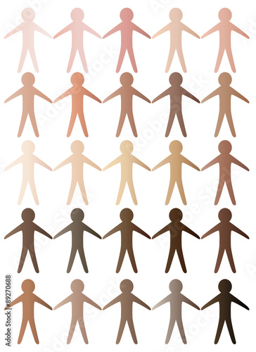 Skin Tone Cutout Men