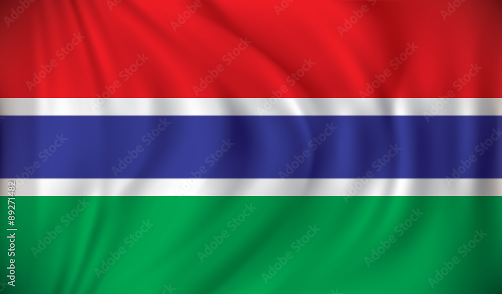 Flag of Gambia