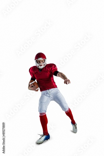 American football player protecting football © WavebreakMediaMicro