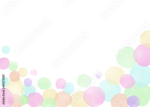 水玉　背景　dots background