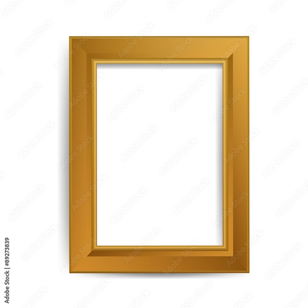 Vector Illustration of a Picture Frame Vector Illustration of a Picture Frame