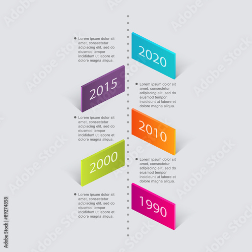 Timeline Infographic Design Templates.