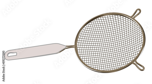 Sieve for draining water for the kitchen