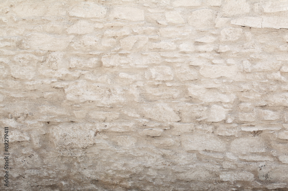 Aged street old wall