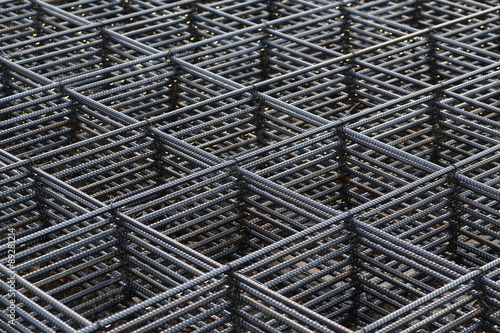 iron wire weave closeup