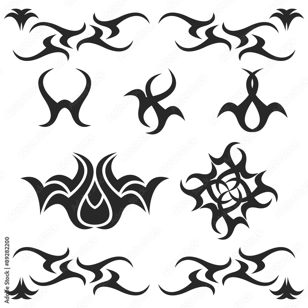 Abstract elements for design Abstract elements for design