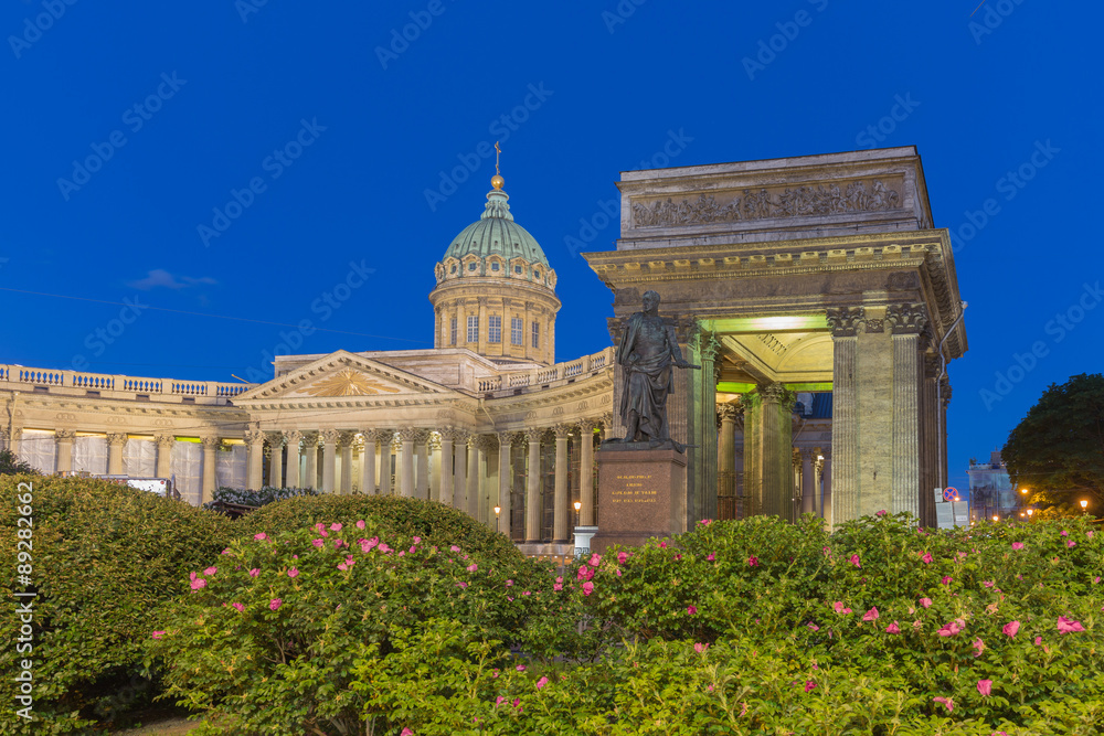 Kazan Cathedral in St.Petersburg, Russia