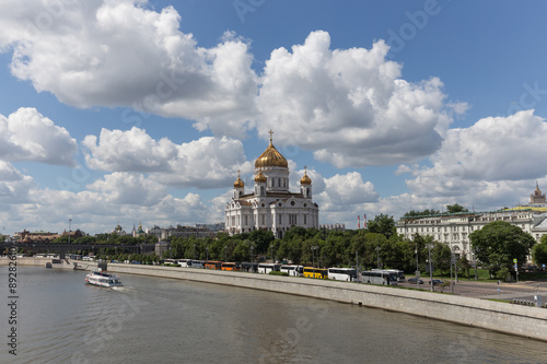 Cathedral of Christ the Saviour in Moscow, Russia
