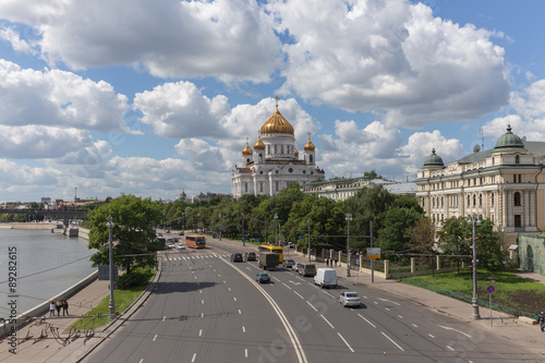 Cathedral of Christ the Saviour in Moscow, Russia