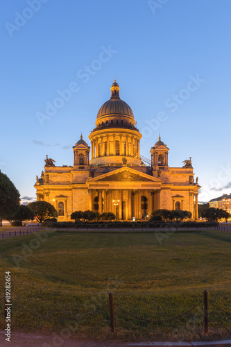  St. Isaac's Cathedral in St.Petersburg, Russia