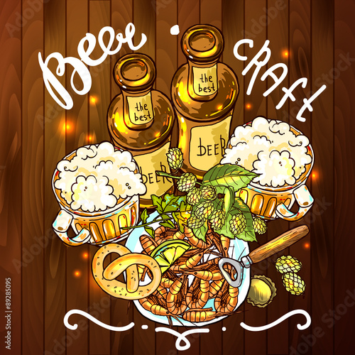 beer illustration