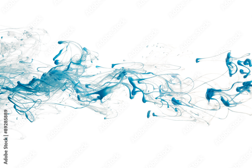 Blue ink Blue ink