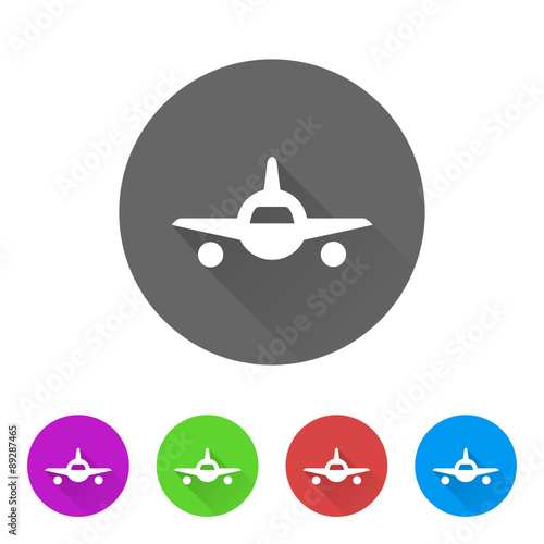 App Icon Long Shadow - 5 Colors