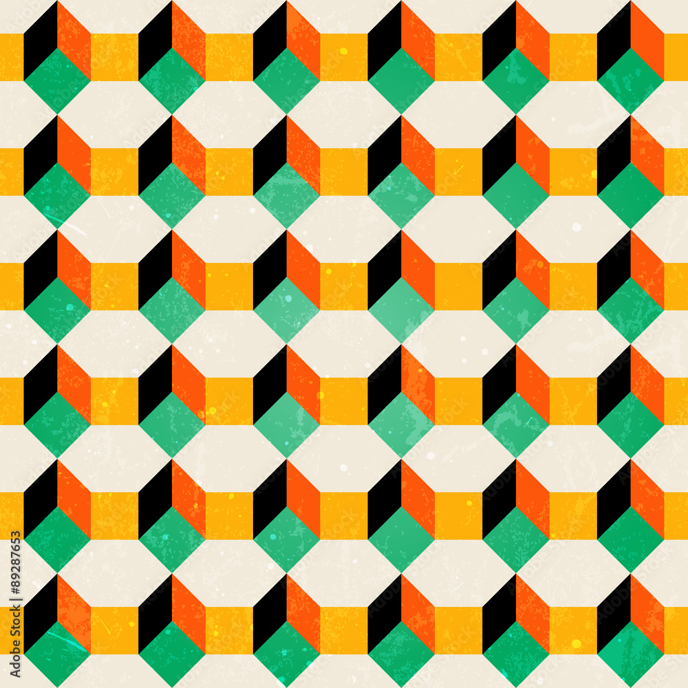 Seamless geometric pattern. Seamless geometric pattern.
