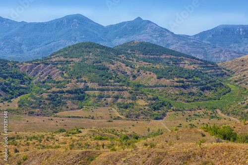 Crimea beautiful mountain landscape