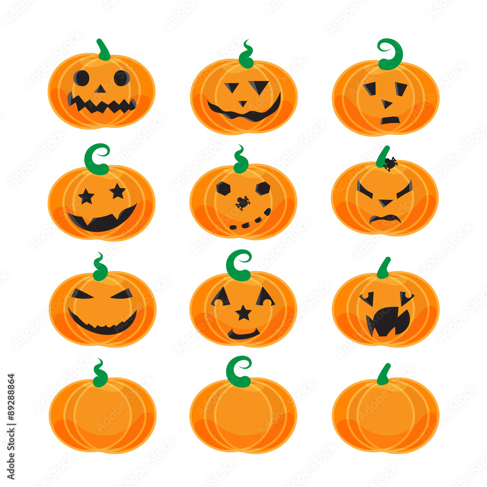 Emotional Halloween pumpkins Emotional Halloween pumpkins