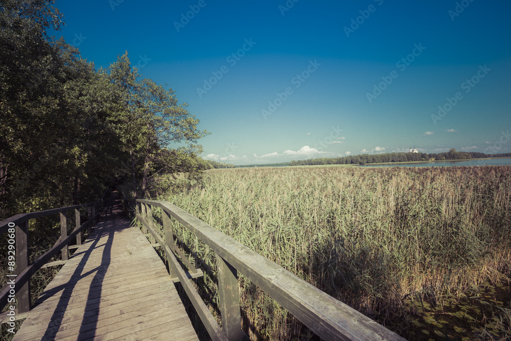 Lake Wigry. Wigry National Park. Suwalki. Poland