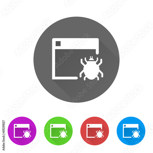App Icon Long Shadow - 5 Colors
