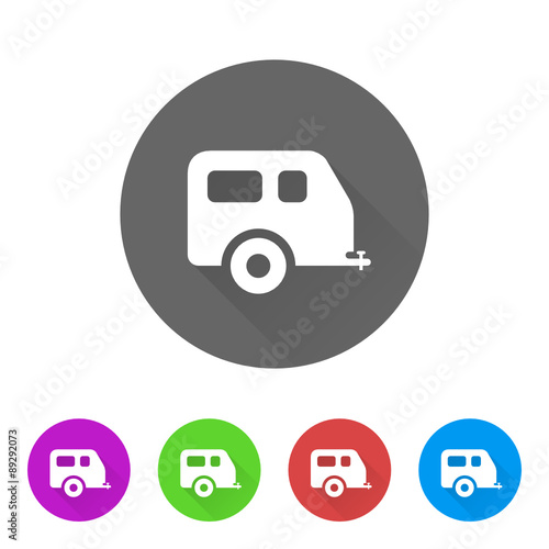App Icon Long Shadow - 5 Colors