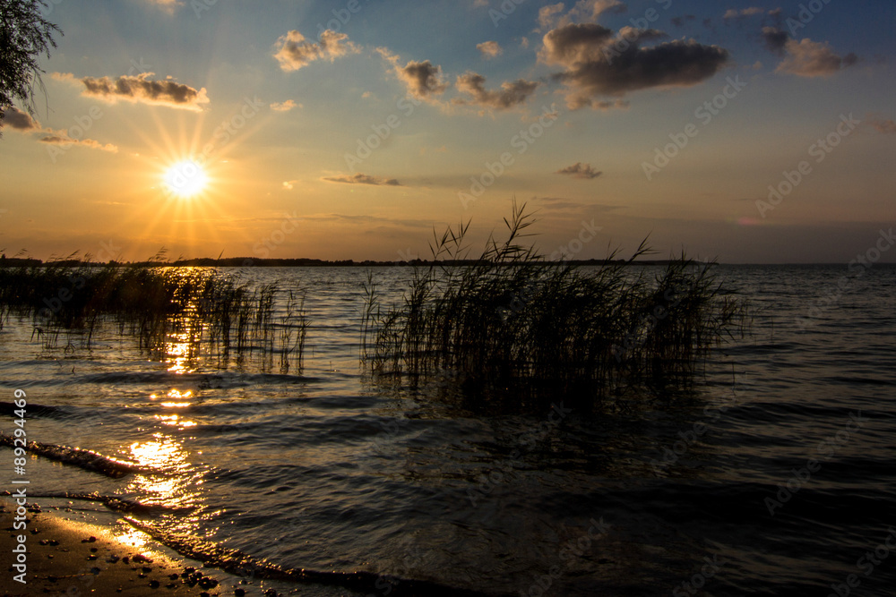 Sonnenuntergang Müritz