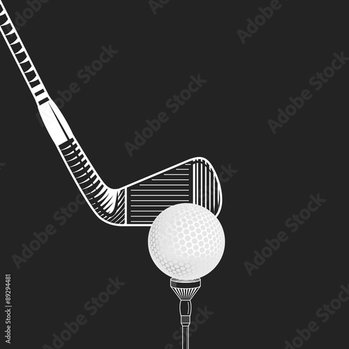 Golf club and ball