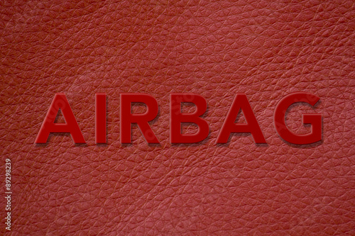 Word Airbag Car interior