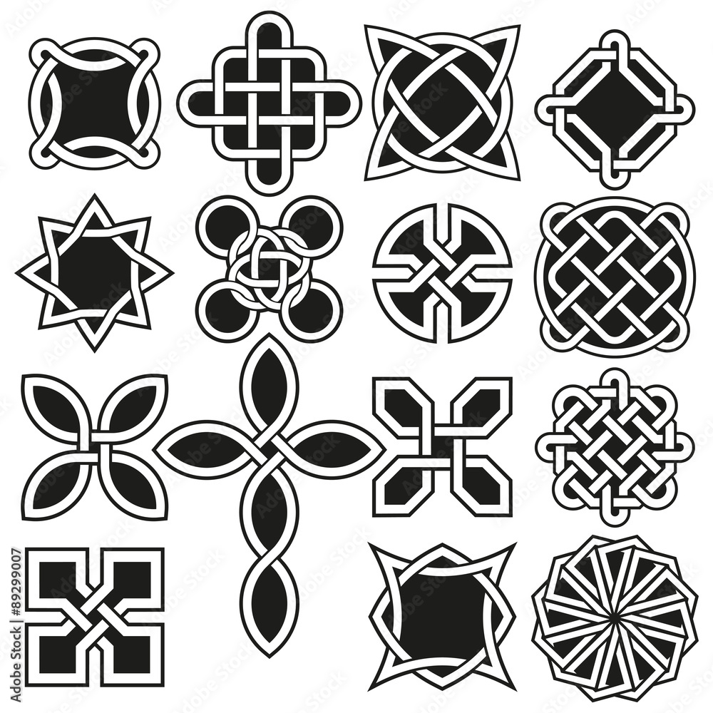Celtic Knots in Vector Editable Format Celtic Knots in Vector Editable Format
