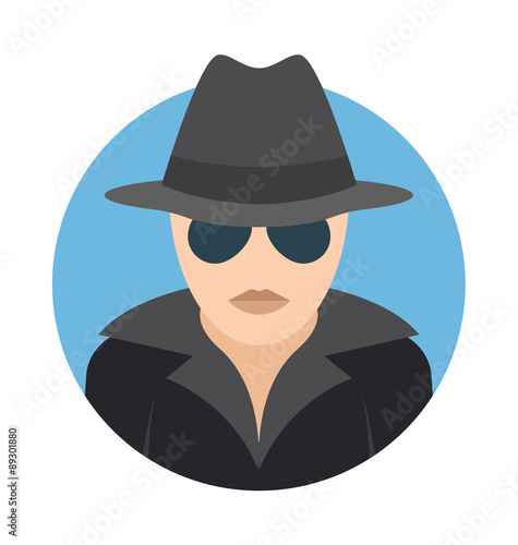 Spy Vector Illustration
