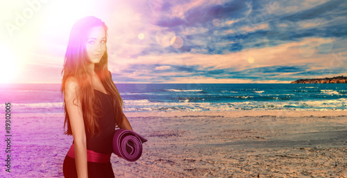 Yoga at Beach