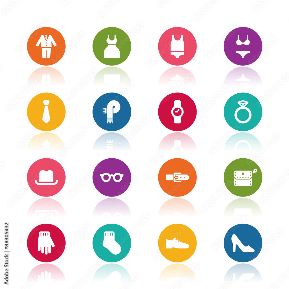 Clothes icons Clothes icons
