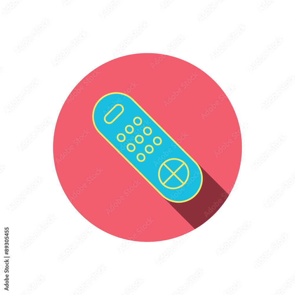 Remote control icon. TV channels sign. Remote control icon. TV channels sign.