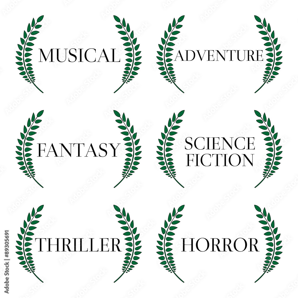 Fototapeta premium Film Genres 5