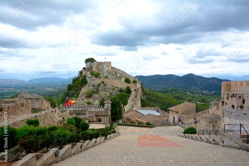 Castillo de Játiva, España.