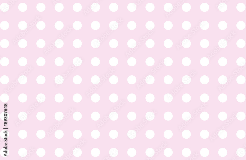 Polka dot with color pastel background  its seamless patterns.

