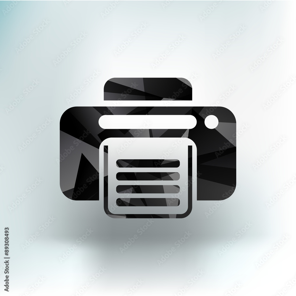 fax icon vector design printer document print fax icon vector design printer document print