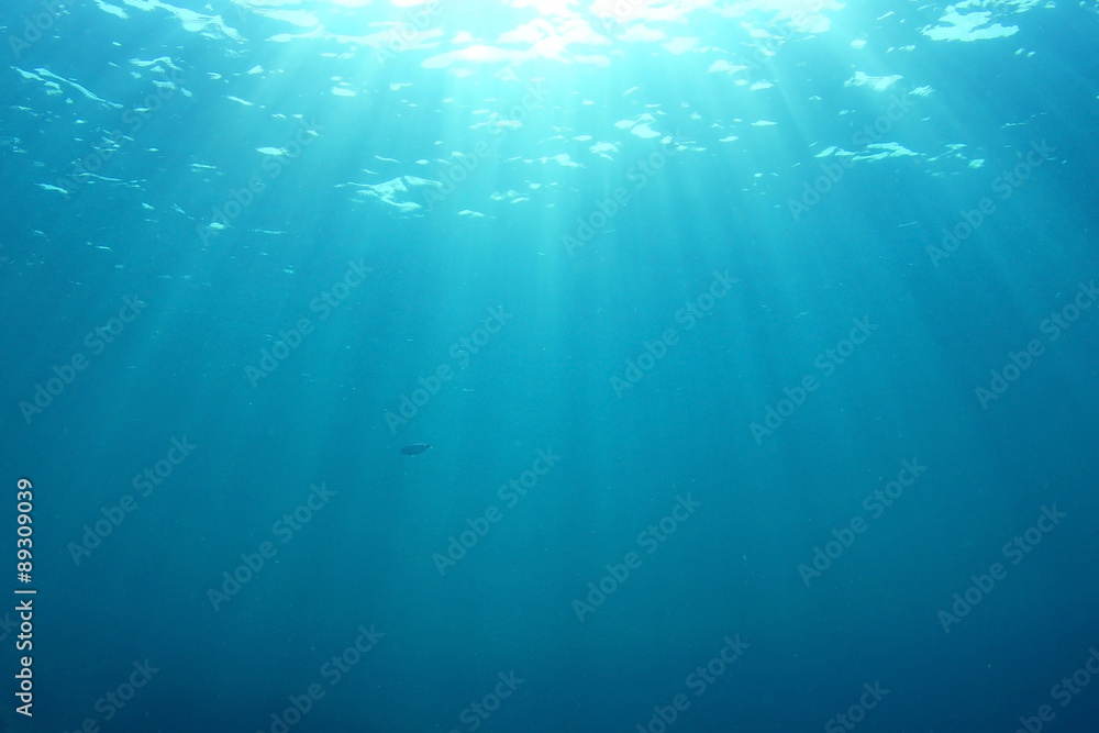 Blue water background