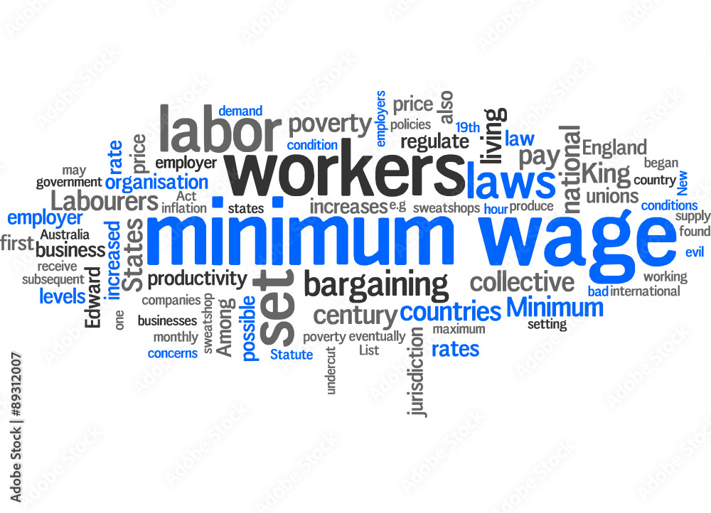minimum wage (employer, employee)