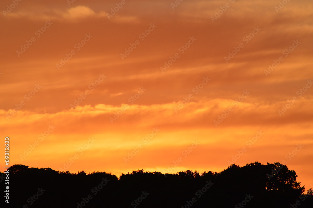 Fototapeta premium coucher de soleil